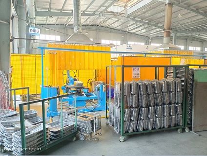 叉车油底壳机器人焊接工作站